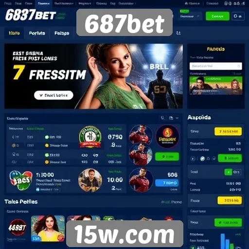 Facilidade de uso da interface do site 687bet